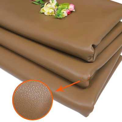 Dark Brown Coated 22SF-28SF Synthetic PVC Leather 1.4mm-1.5mm Thick
