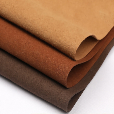 137cm Width Anti Mildew Microfiber Leather Fabric For Furniture