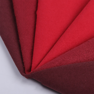 Environmentally Friendly Microfiber Leather Fabric 1.1mm Suede Leather For Shoes