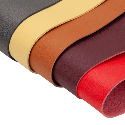0.8mm Soft MultiColor Artificial Synthetic Leather Fabric For Bags