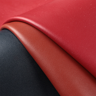 Weather Resistant Furniture Leather Fabric No Fade Synthetic Pu Microfiber Leather