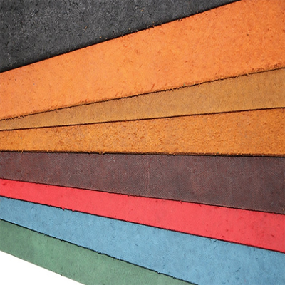 0.55mm Thick Orange Waterproof Leather Bags Mildewproof Premium Suede Fabric