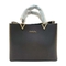 European And American Fashion Women Leather Handbags Width 14cm Large Capacity