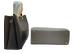 Ladies Versatile Calf Leather Large Capacity Tote Bag 29cm Length Zipper Pocket