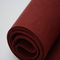 SGS PU Brick Red Microfiber Leather Fabric Mildewproof Suede Textile For Furniture