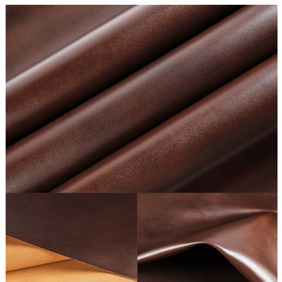 Waterproof Silicone Leather Fabric Easy To Clean Soft Touch Bag Leather Material