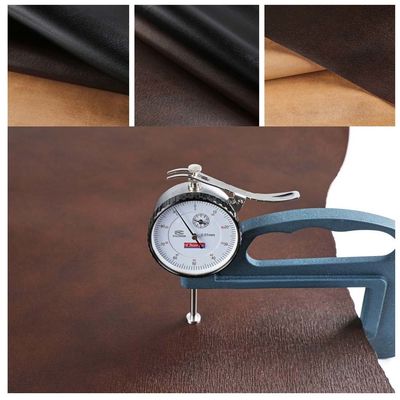 Artificial Synthetic Silicone Leather Fabric 1.6mm Thickness For Handbags Totes