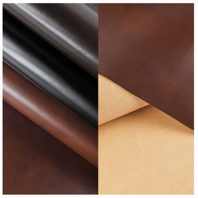 Silicone Fine Texture Wearable Waterproof Leather Fabric For Handbag