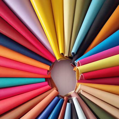 Polyester Laminated Waterproof Microfiber Pu Coated Fabric 100% Recycled Polyester Spun Microfiber Coated Bag Fabric