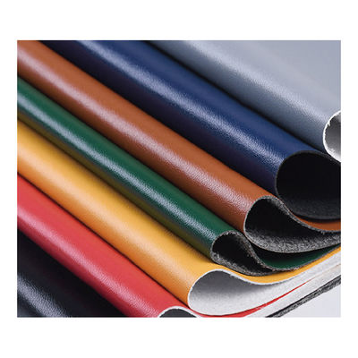 Eco Friendly Microfiber Pu Customized Color Synthetic Leather  Fabric For Bags